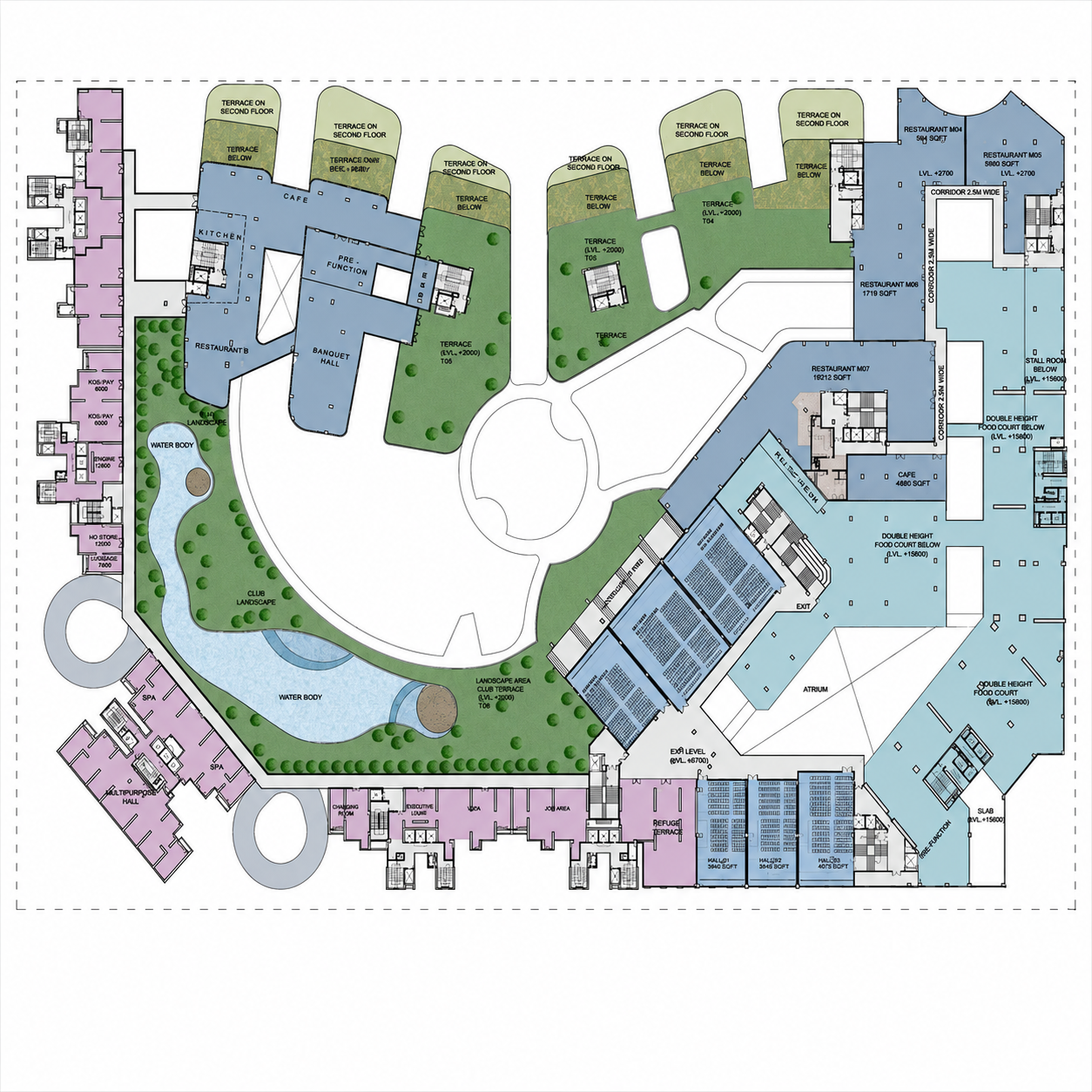 M3M The Cullinan site plan